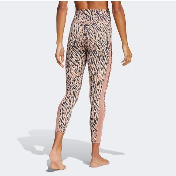 ADIDAS YOGA STUDIO TRAINING 7/8 TIGHTS LEGGINGS SIZE SMALL - Picture 4 of 15